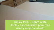 Triplay Canto plata 12 MM TRIPLAY MEXICO